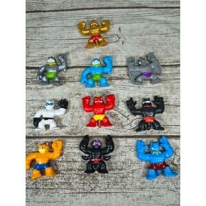 Letunis Heroes of GOO JIT ZU Minifigures 10 Piece Action Figures
